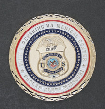 John I Pershing VA Medical Center Poplar Bluff MO challenge coin picture