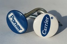 Carrier / Parker Electronics • Vintage Dual‑Brand Advertising Nail Puzzle Promo picture