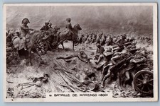 Alessandria Italy Postcard Battle of Marengo c1920's Napoleon RPPC Photo picture