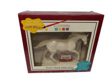 Trail of Painted Ponies Paint Your Own Pony Kit #12214 2005 New Sealed/Retired picture