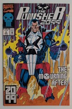The Punisher 2099 #2 Comic Book Punisher 2099 (Jake Gallows) Marvel Comics 1993 picture
