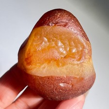 109g Beautiful  Natural GoBi agate eye Agate Crystal Stone Specimen Healing picture