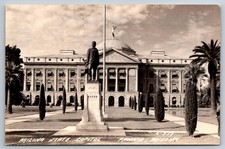 Phoenix Arizona State Capitol Building RPPC Vintage Photo Postcard AZ picture