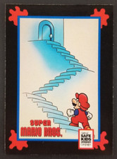 Super Mario 1991 Castle Stairwell Nintendo Impel Treats Card (NM) picture