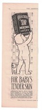 Magazine Ad - Cuticura Soap - Mentholated Vaseline  circa 1910 picture