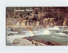 Postcard Kootenai Falls Kootenai River Montana USA picture