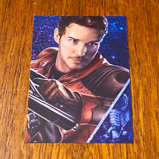 2017 PANINI MARVEL #149 STAR-LORD Guardian Of The Galaxy Italy FOIL Chris Pratt picture