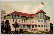 K54/ Middle Bass Island Lake Erie Ohio Postcard c1910 Hillcrest Hotel 339 picture