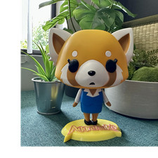 Kidrobot Aggretsuko Sanrio Vinyl Figure 6in Anime Manga 2019 Collectible picture