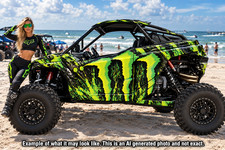 2025-2026 Polaris RZR Pro XP Pro R Pro S Monster Graphic Kit picture