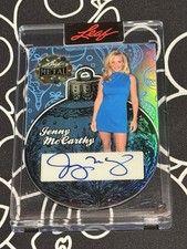 Jenny McCarthy 2025 Leaf Metal Happy Holidays Auto 3/3 picture