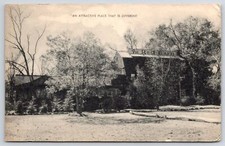 1952 The Red Barn Westport Connecticut CT Cocktails RPPC Photo Posted Postcard picture
