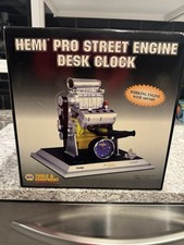 2006 Napa Dodge Hemi Pro street Engine Desk Clock 1:6 scale Crown Prem RARE picture