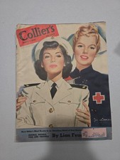 Original 1943 Collier's Cover Ad: WWII Nurses picture