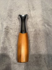 Nambe MTO271 Steve Cozzolino Wood and Metal Vase 9