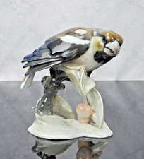 VTG Rosenthal Hawfinch #1652 Porcelain Bird Figurine Kirschkernbeisser Germany picture