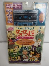 Vintage Read Along Book & Cassette Best Loved Bible Stories New Sealed picture