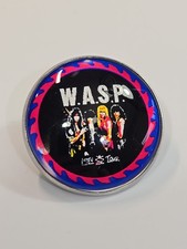W.A.S.P. American Heavy Metal Rock Band Lapel Pin picture