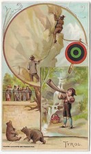 1893 Arbuckle's Bros. Coffee Advertising Trade Card No 18 Tyrol picture