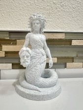 Medusa Head Of Snakes 6” Sculpture Statue Figurine Greek Mythology Perseus Decor picture
