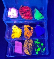 World's BEST Ultraviolet Fluorescent Mineral Collection picture