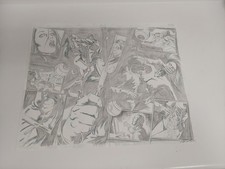 Zenescope Original Art Published Double Splash Page Signed By Anthony Spay picture