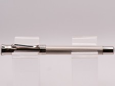 Graf von Faber Castell Guilloche Barley Rhodium Fountain Pen 18kt gold F nib picture