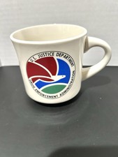 VTG  DEA  U.S. JUSTICE DEPARTMENT DRUG ENFORCEMENT ADMINISTRATON MUG F23 picture