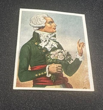 1934 Tobacco Eckstein Halpus Back Maximilien Robespierre #99  NM picture