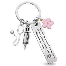 Ouligay Nurse Keychain Gift Nursing School Appreciation picture