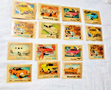 VTG 1976 Wonder Bread Krazy Cars Trading Cards Lot of 15 Booick  Barn find cards picture