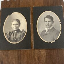 Antique Family Photos, 1800's, Pastor, Mother, ￼ son, Hull Family, original picture