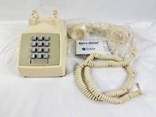 Western Electric “Ivory” Traditional Table Phone NOS 2500-DM-50 Cords Used picture