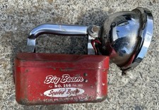 Vintage Feb. 1953 Big Beam No. 166 Flashlight Lantern Chicago IL USA Untested picture