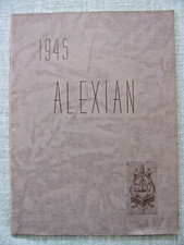 1945 ALEXANDRIA MINNESOTA CENTRAL HIGH SCHOOL ALEXIAN YEARBOOK ANNUAL picture