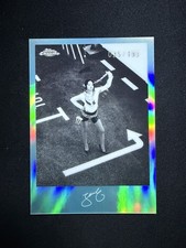 2026 Topps Chrome x Jennie Monochrome Mementos #MM8 Aqua Refractor Parallel /199 picture