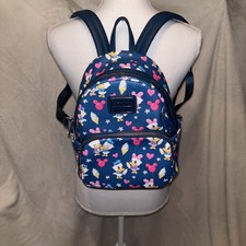 2022 Disney Loungefly Donald & Daisy Duck Ice Cream Mini Backpack Rare NWOT picture