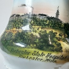 ROCHESTER HOSPITAL MN MINNESOTA  Souvenir ANTIQUE TRINKET CHINA CREAMER picture