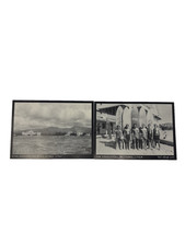 Lot of 2 Vintage Hawaii Photo Cards Kahanamoku Brothers Waikiki Hotels Surfing picture