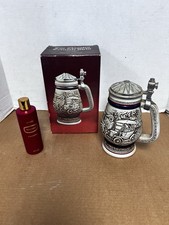 Vintage 1979 Avon Automobile Beer Stein Old Mug W/ Cologne Brazil Caramarte picture