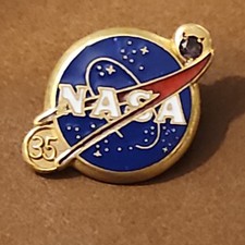 Vintage NASA 35 Year Employee Service Pin picture