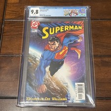 SUPERMAN #205 CGC 9.8 -2004 DC Comics - Jim Lee / Michael Turner picture