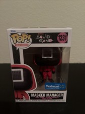 Funko Pop Vinyl: Netflix Squid Game Masked Manager - Walmart Exclusive #1231 picture