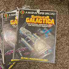 Marvel Super Special #8 Battlestar Galactica 1978 Comic Magazine Sci-Fi picture