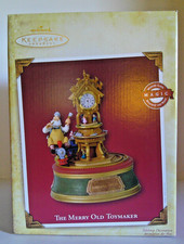 HALLMARK Keepsake - THE MERRY OLD TOYMAKER - Tabletop Movement & Music - 2005 picture