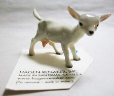 HAGEN RENAKER MINIATURE WHITE MAMA GOAT ON CARD picture