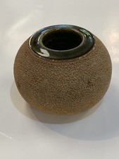Antique Royal Doulton Stoneware Match Striker Holder picture