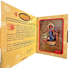  Enesco Treasury Masterpiece Ornament 1997 Clock Series: Workin Round the Clock picture