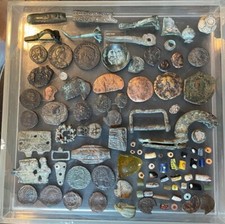 ~ 10 AUTHENTIC Ancient & Medieval History Artifacts ~~ The Archaeology Grab Bag picture