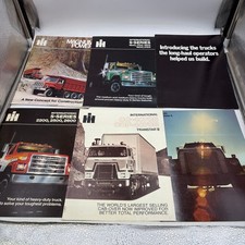 Vintage International Harvester IH Truck Brochure Lot of 6 Transtar S Series picture
